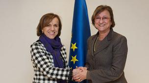 Deputy Secretary General meets Italian Minister for Social Policies Fornero Deputy Secretary General meets Italian Minister for Social Policies Fornero