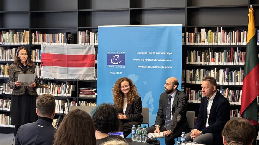 Death-penalty abolition in focus of the first event in Vilnius by the Council of Europe Information point for Belarusian people