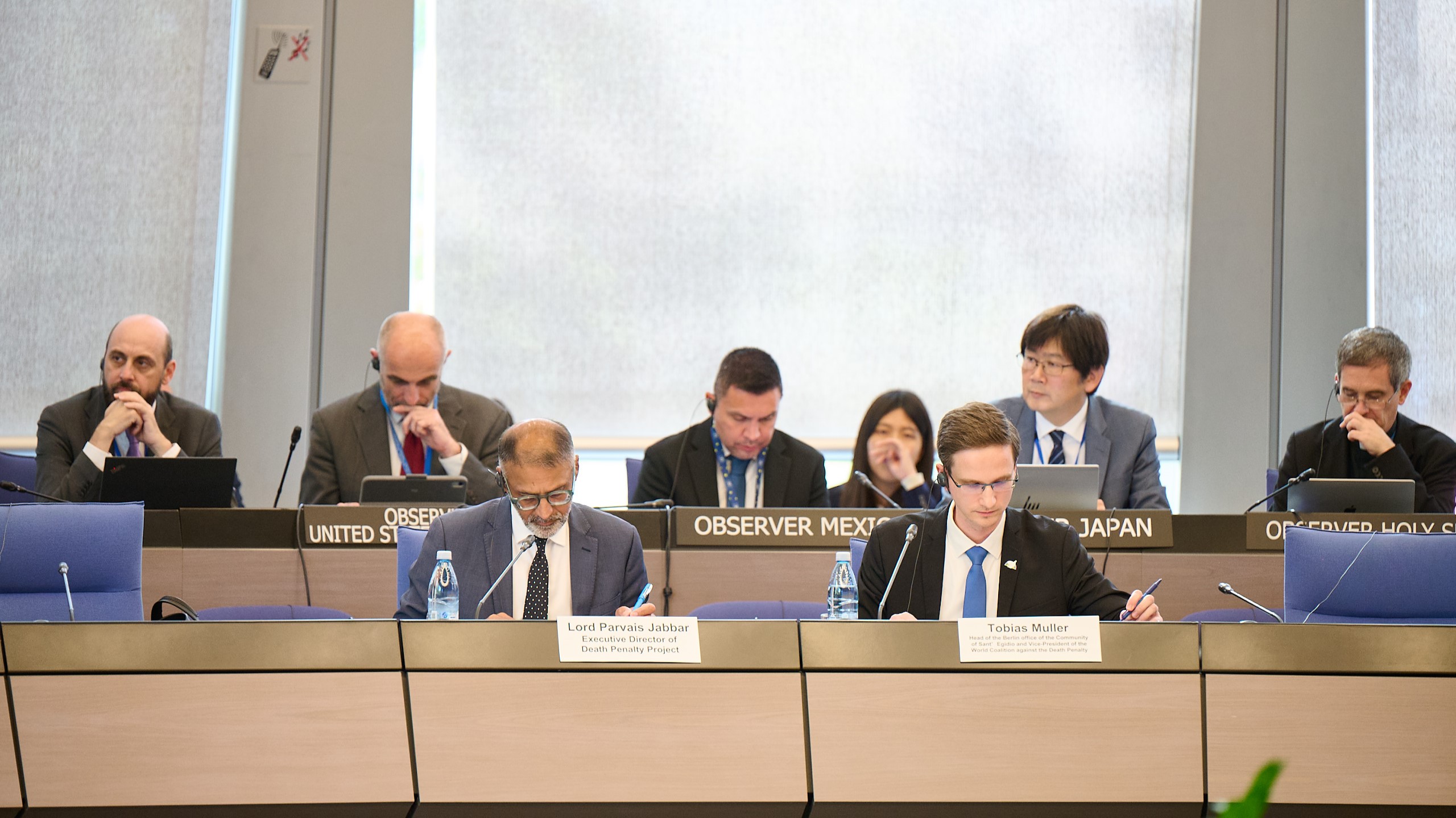 Échange de vues du Comité des Ministres avec la société civile sur l’abolition de la peine de mort en amont de la journée européenne et mondiale contre la peine de mort