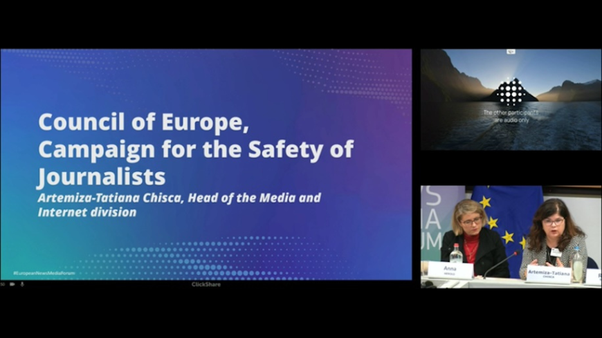 Council of Europe participates in the fourth edition of the European News Media Forum