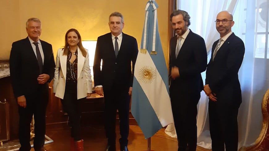 Council of Europe international conventions presented in Argentina