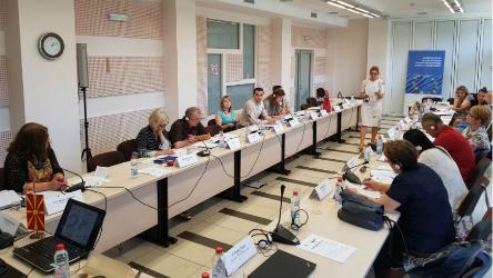 Training on freedom of expression and defamation took place in Skopje