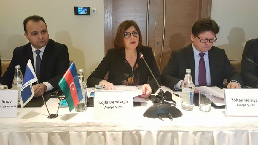 Le Conseil de l'Europe entame un nouveau projet sur l'égalité des sexes et la liberté des médias en Azerbaïdjan