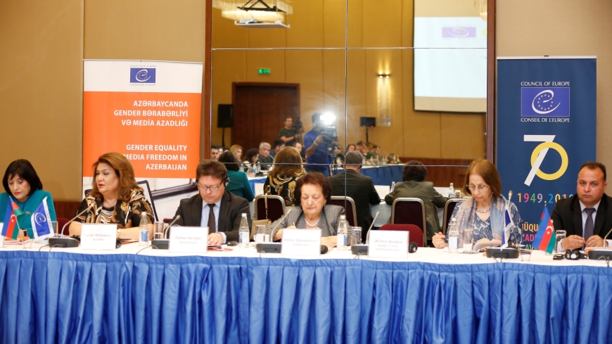 Conference on “Gender equality and media” organised in Baku