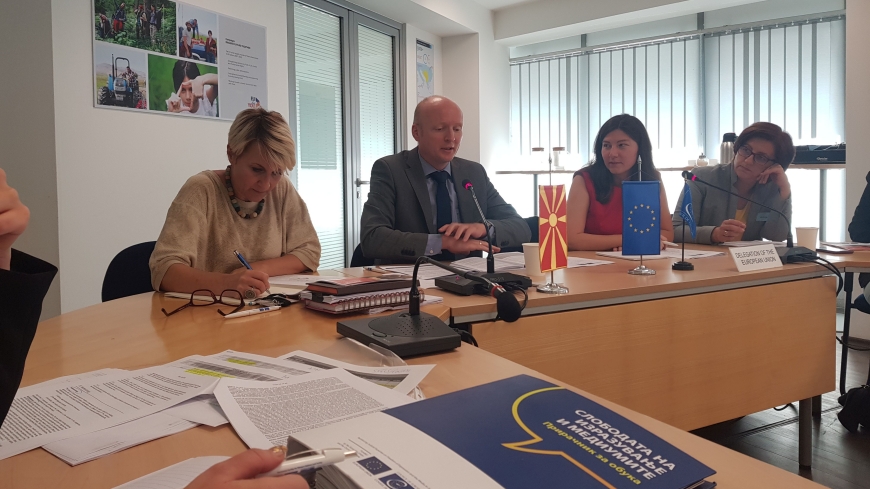 The first Steering Committee meeting of the Action “Freedom of Expression and Freedom of the Media in North Macedonia (JUFREX 2)” held in Skopje