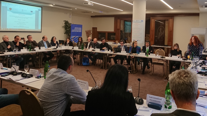 Les conseils de presse et le pouvoir judiciaire des pays de l’Europe du Sud-Est discutent de l'autorégulation lors d'une réunion de l'UNESCO et du Conseil de l'Europe