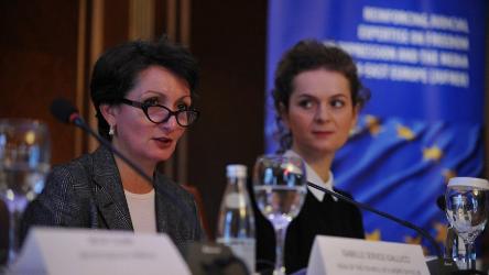 Lancement de la publication "Le droit d'accès à l'information : la jurisprudence nationale et internationale" à Pristina