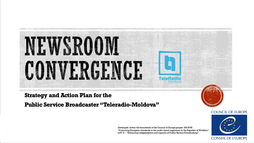 The Moldovan National Public Broadcaster, Teleradio-Moldova commences the transition phase to a Convergent Newsroom
