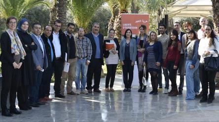 Sessions de formation sur la couverture des élections en Tunisie et les enjeux de la démocratie locale.