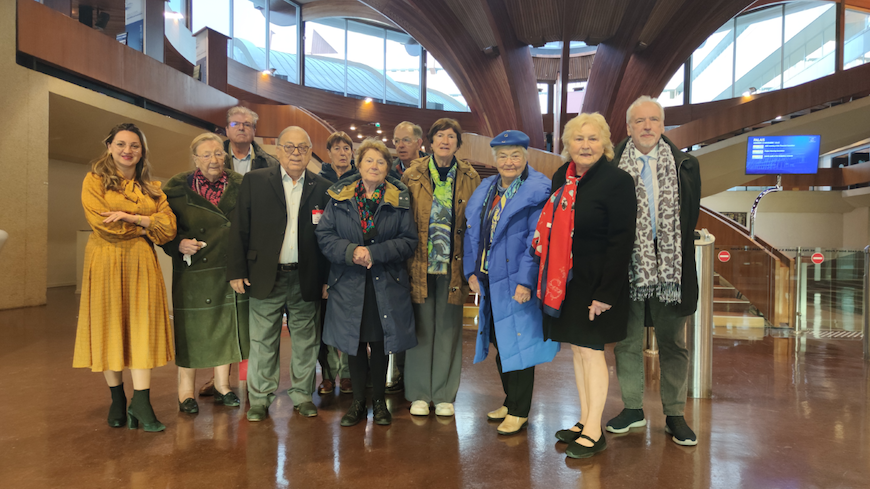 European Seniors Union’s visit to the Council of Europe