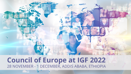 Council of Europe at the 2022 Internet Governance Forum in Ethiopia