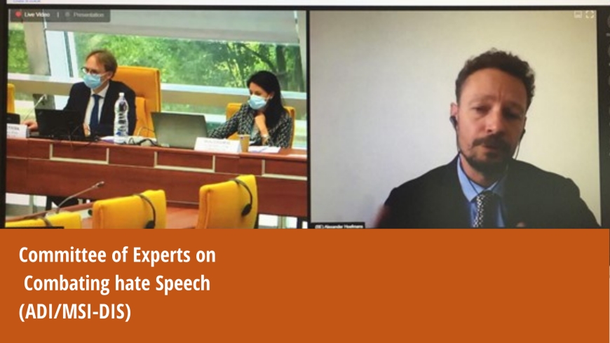 Committee of Experts on Combating hate Speech starts its work