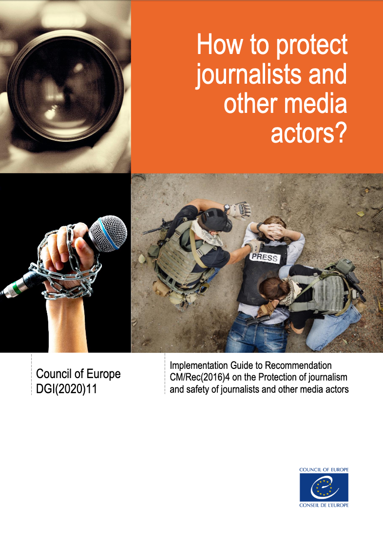 How to protect journalists and other media actors?