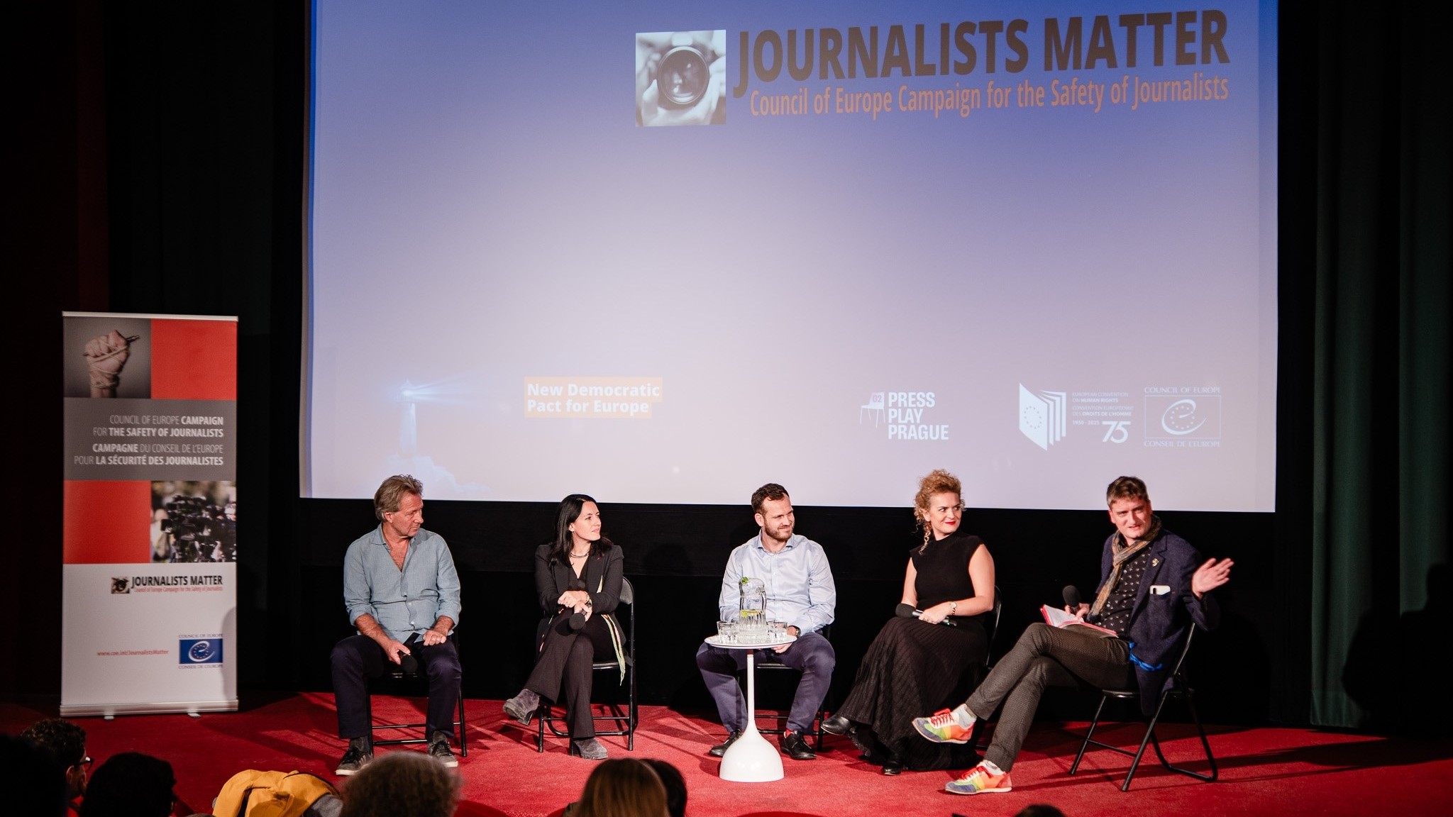 Journalists Matter Campaign at the Press Play Prague Film Festival