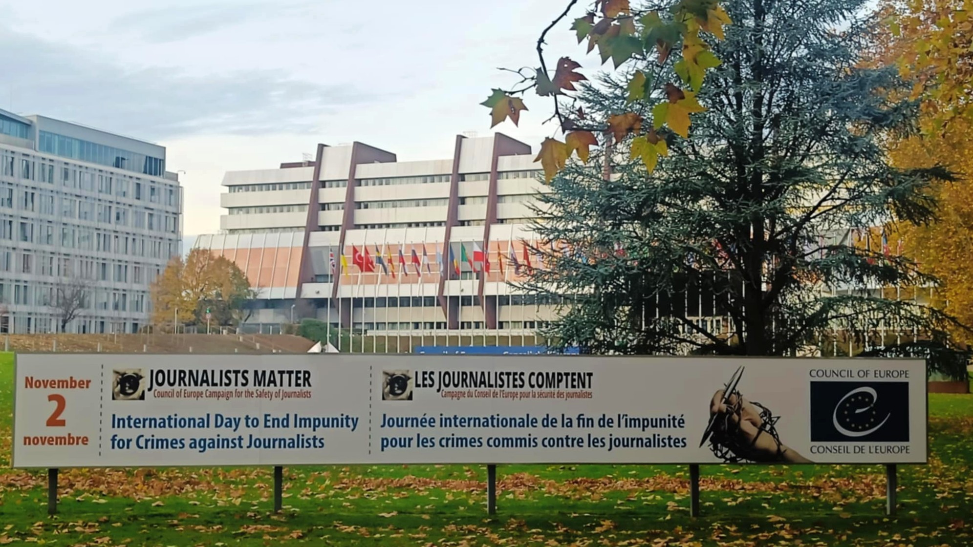 Journée internationale de la fin de l’impunité pour les crimes commis contre des journalistes