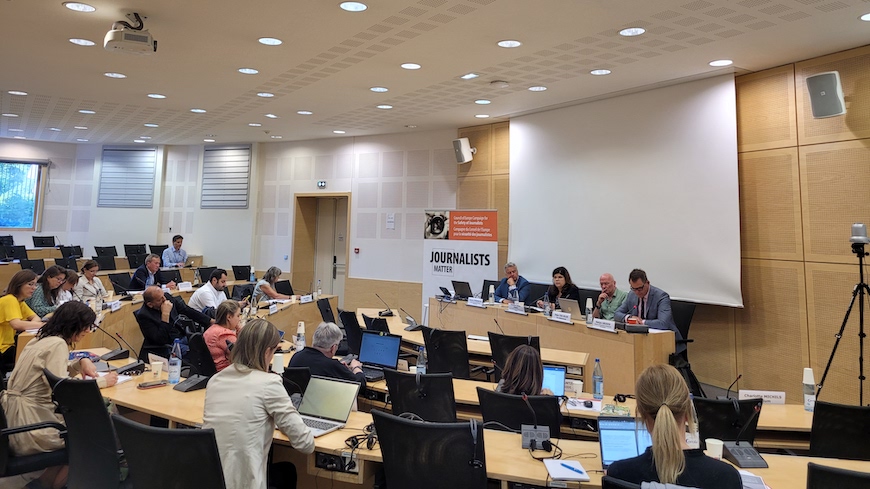 Workshop on the existing initiatives on the safety of journalists