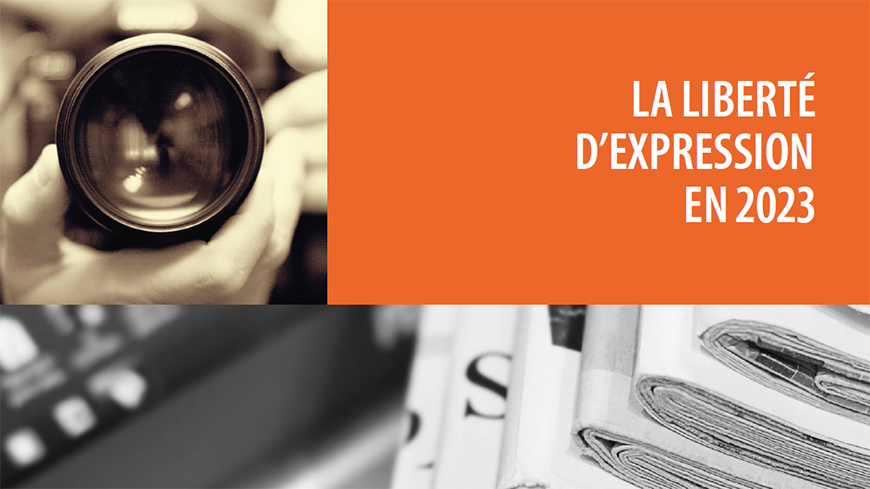 Un nouveau rapport sur la liberté d'expression en 2023 dans les États membres du Conseil de l'Europe est maintenant disponible