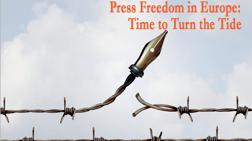 State of the Press Freedom in Europe:  Annual Report of the Safety of Journalists Platform