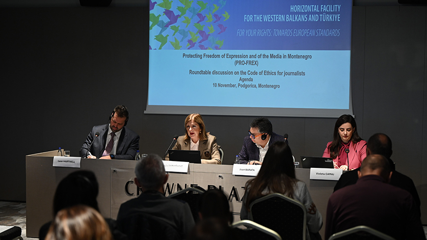 Strengthening Responses to Disinformation – New Code of Ethics discussed in Montenegro