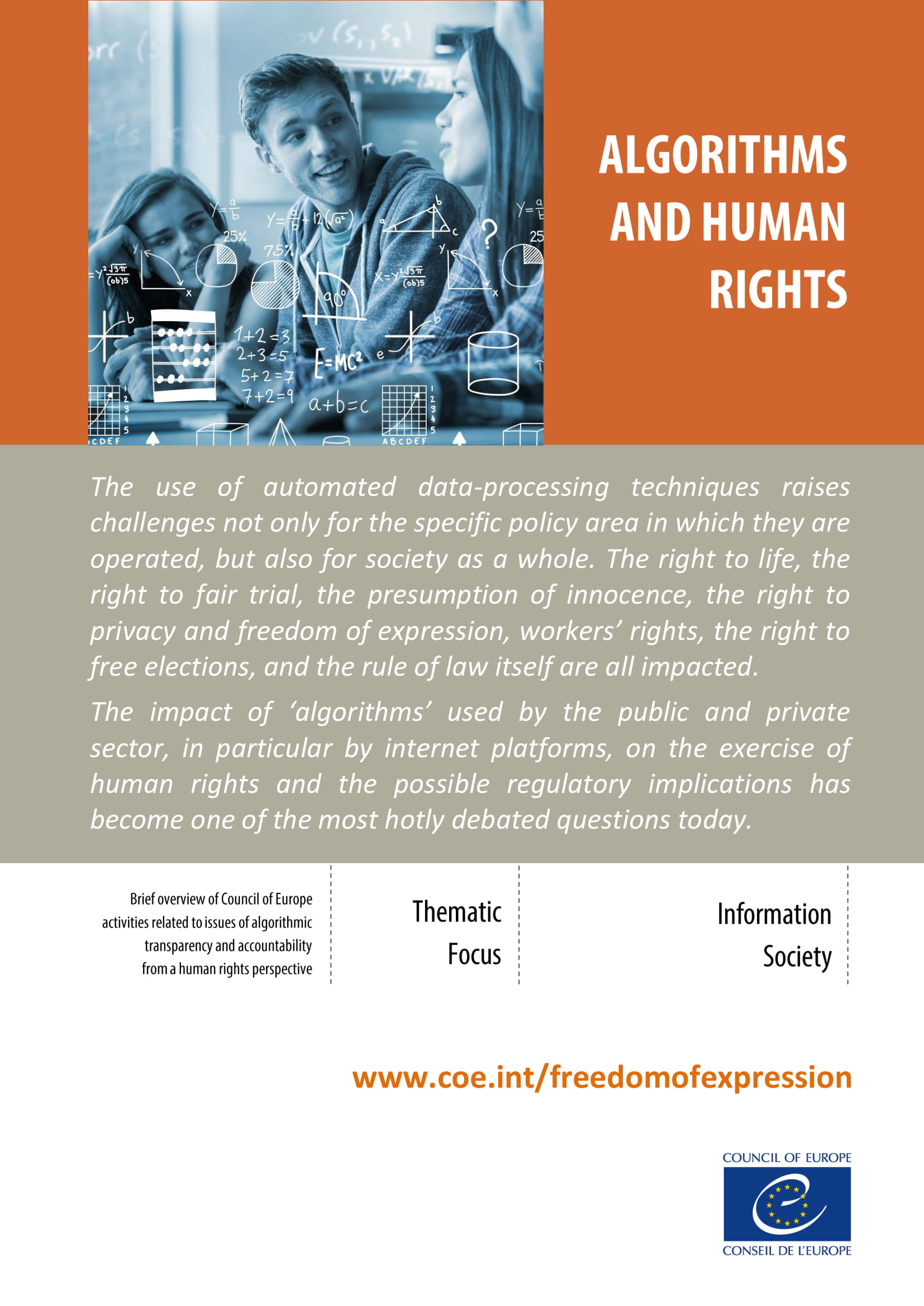 Algorithms and Human Rights