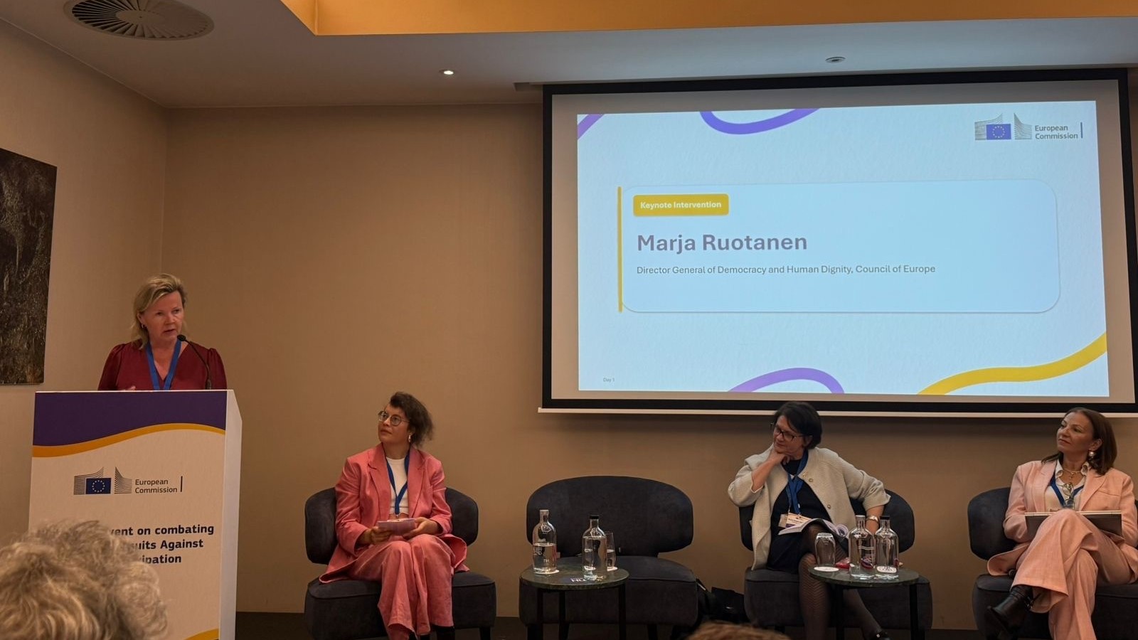 Council of Europe participates in High-level event on combating Strategic Lawsuits Against Public Participation (SLAPPs)