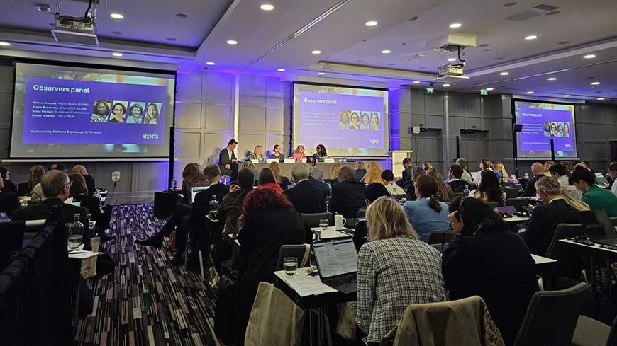 Council of Europe contributes to discussions on media trust and online safety at EPRA’s 64th meeting