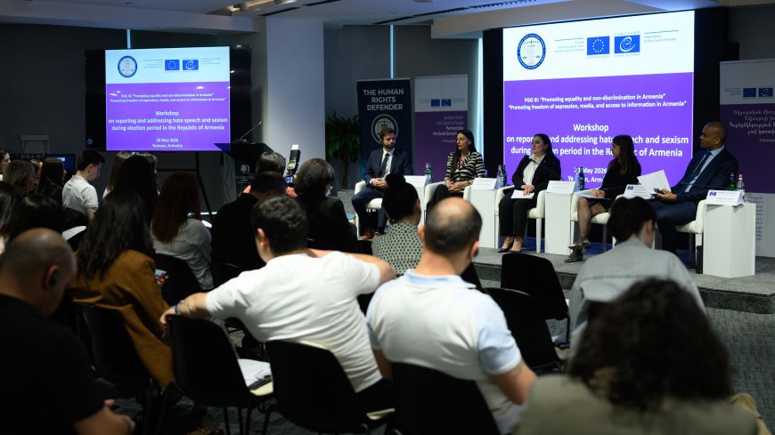 Countering hate speech ahead of elections in Armenia