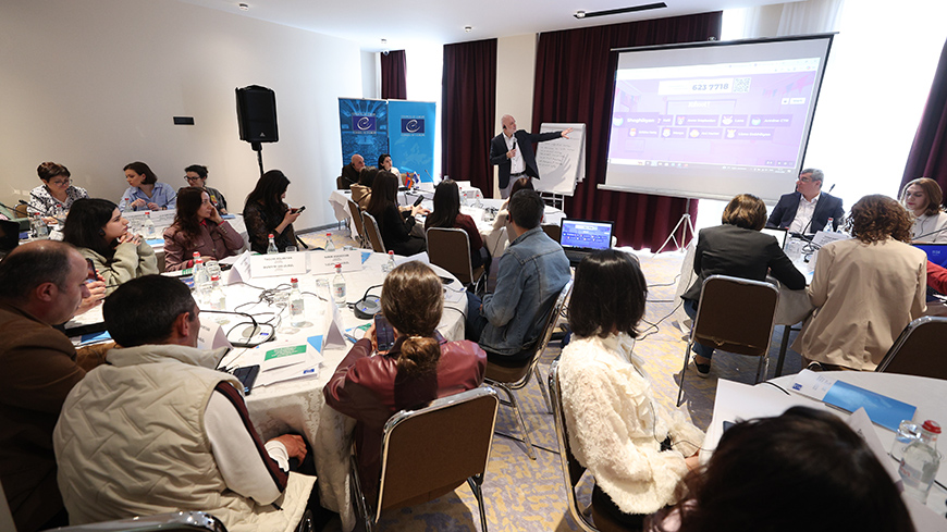Training on Media coverage of elections ahead of the Parliamentary Elections in Armenia