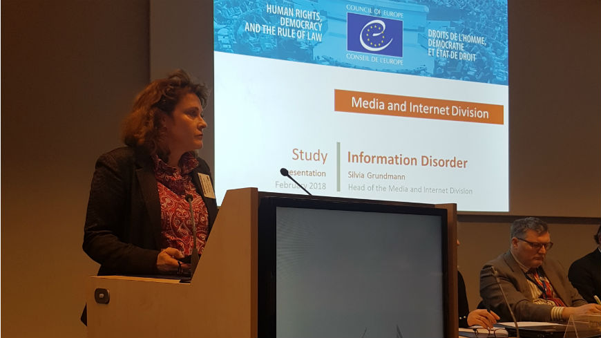 Le Conseil de l'Europe invité à prendre la parole au Colloque de la Commission européenne sur les « fake news » et la désinformation en ligne