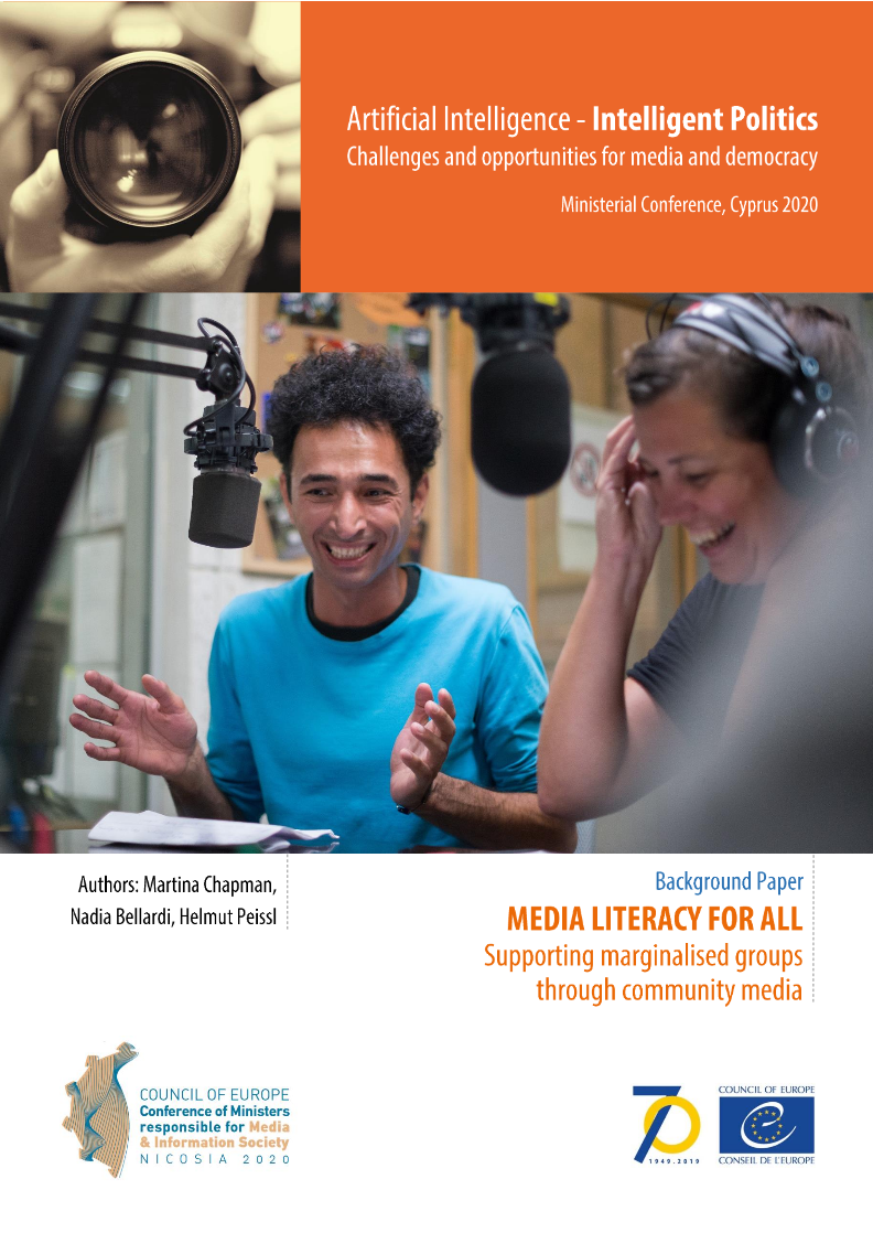 MEDIA LITERACY FOR ALL Supporting marginalised groups through community media