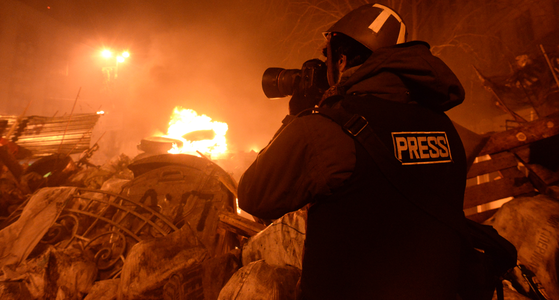 Ukraine: CoE platform partners demand protection of journalist safety
