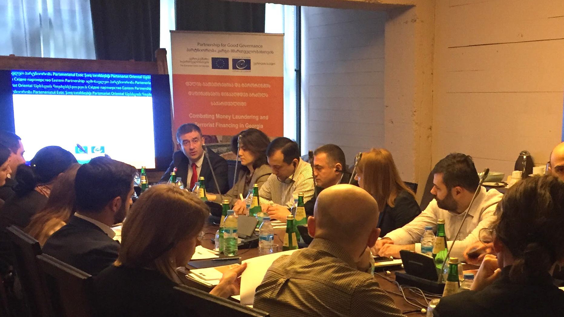 EU/CoE Partnership for Good Governance Project “Strengthening the anti-money laundering institutions in Georgia” holds its 2nd Steering Committee Meeting
