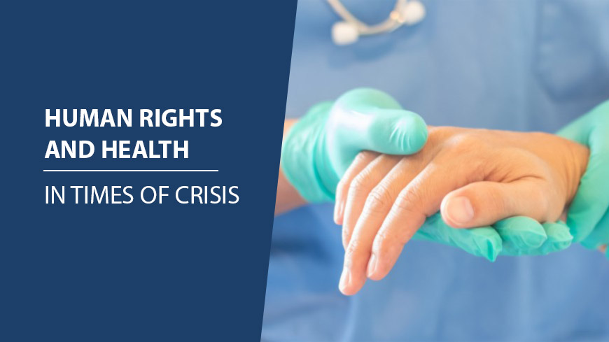 World Health Day. Human rights and health in times of crisis