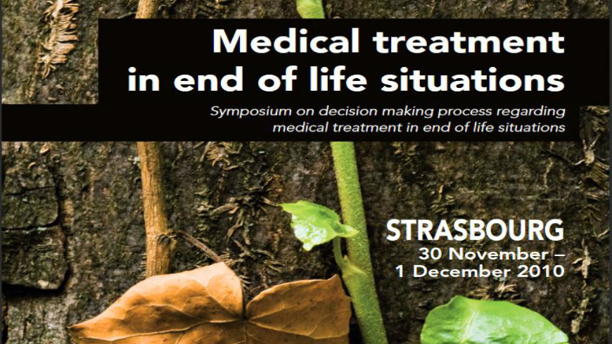 Symposium on End of Life, 1 December 2010, Strasbourg