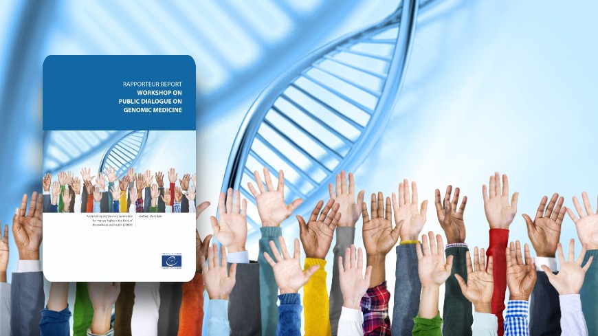 Council of Europe publishes report on public dialogue on genomic medicine