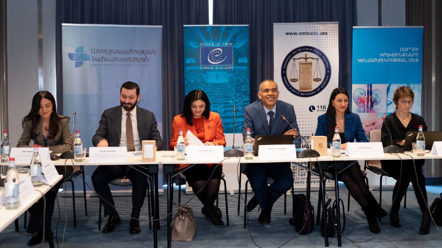 L'Arménie discute des possibilités de ratification de la Convention d'Oviedo du Conseil de l'Europe