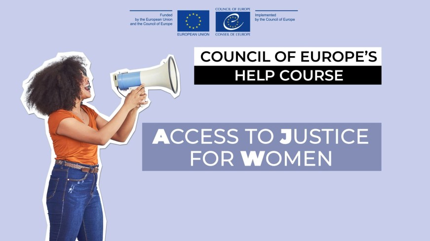 Council of Europe HELP Course on access to justice for women launched to empower dudges and prosecutors from the Western Balkans