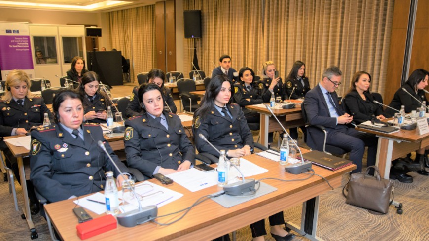 Lancement du cours HELP sur la violence domestique pour les forces de l'ordre en Azerbaïdjan