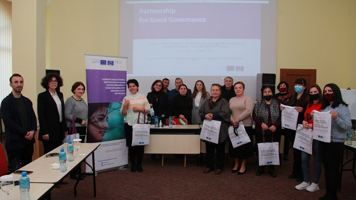 Ateliers régionaux en Azerbaïdjan sur les stéréotypes de genre et la violence à l'égard des femmes