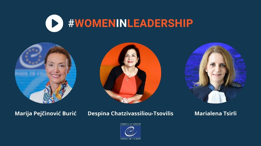 Women in top Council of Europe positions share their views on women in leadership