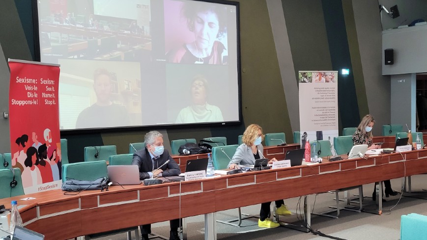 La Commission pour l'égalité de genre a tenu sa 19e réunion les 14-15 avril 2021