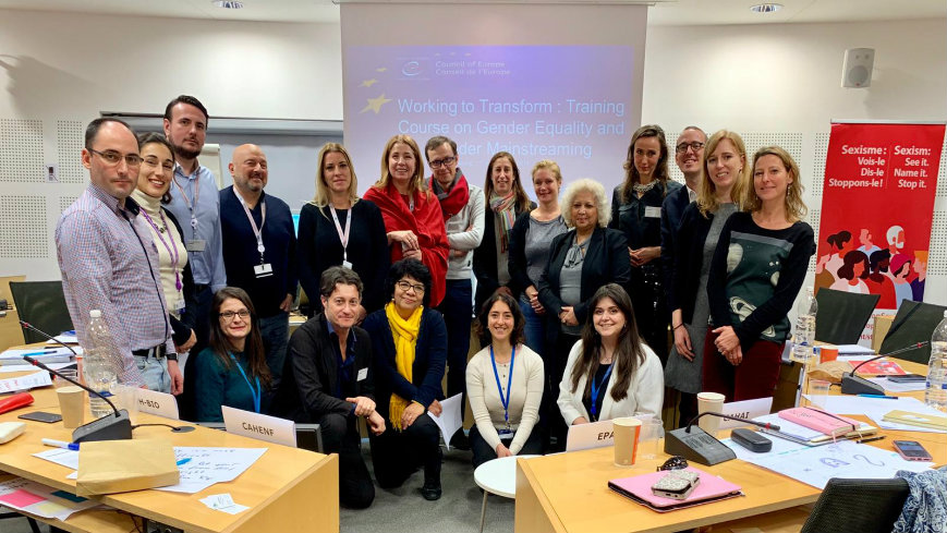 La Division de l'égalité entre les hommes et les femmes organise une formation sur l’approche intégrée de l’égalité pour les rapporteur-e-s pour l'égalité de genre