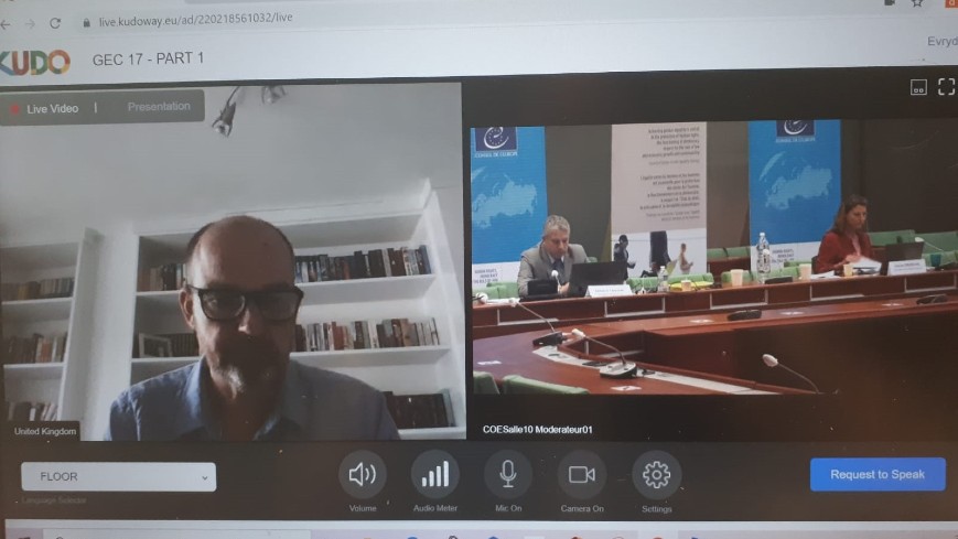 The GEC held its 17th meeting via videoconference (8-9 July 2020)