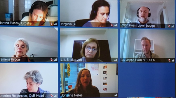 Discussions fructueuses lors de la première réunion du groupe de travail sur la place des hommes et des garçons dans les politiques d'égalité de genre et dans les politiques pour combattre la violence à l’égard des femmes