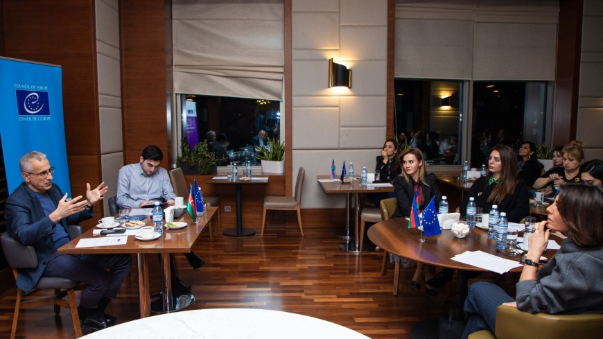 Preventing and combating domestic violence - discussions in Baku during the “16 days of activism against gender-based violence”
