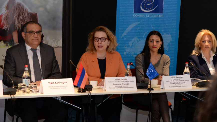 Armenian Police and Academy of Justice strengthen the response to violence against women and domestic violence