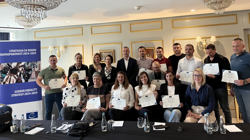 35 certified police trainers equipped to share expertise on technology facilitated violence against women and girls in Bosnia and Herzegovina
