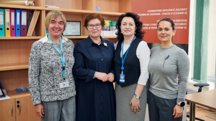 Combating violence against women in Ukraine remains one of the top priorities for the Council of Europe office in Ukraine