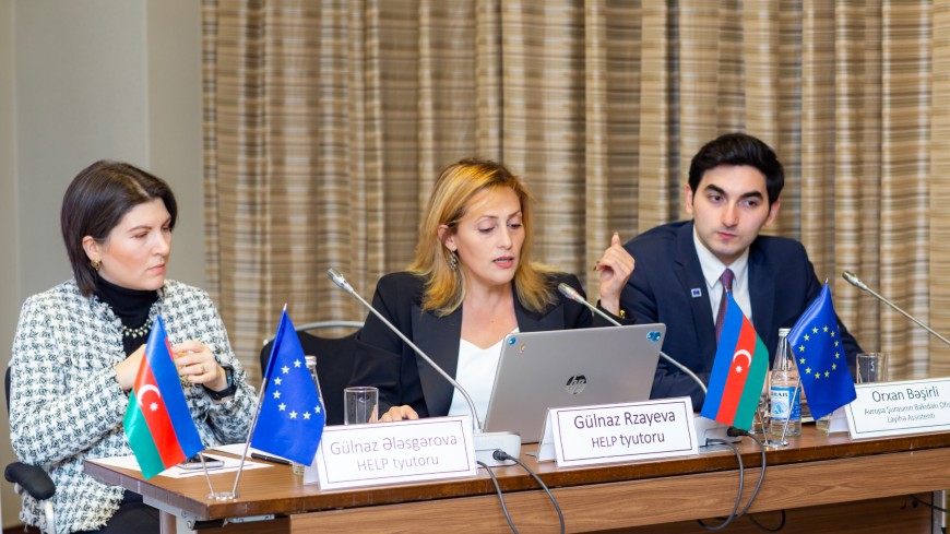 Lancement de la formation HELP sur l'égalité de genre et l’intégration de la dimension de genre en Azerbaïdjan
