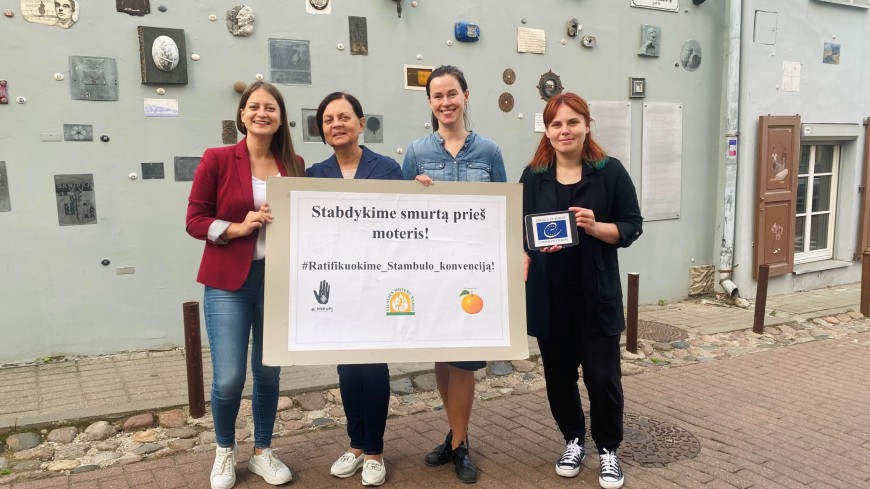 Civil society raises awareness on the Istanbul Convention in Lithuania